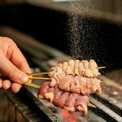 炭火でじっくり焼き上げた極上焼き鳥