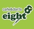 cafe&darts eight8 カフェアンドダーツエイトのロゴ