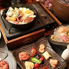 地鶏コースの食材の新鮮さにこだわりがあります。