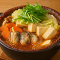料理メニュー写真&nbsp;牡蠣の土手鍋(2人前)