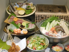 魚処 さかづき 明石のコース写真
