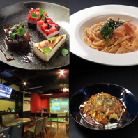 スポーツバーなのにデートに使える料理が充実♪