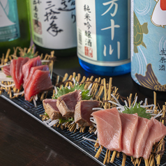 市場直送　マグロ盛り合わせ