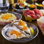 リーズナブルだからお寿司と生牡蠣をお腹いっぱい楽しめる！