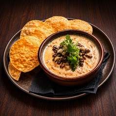地鶏のケソフンディード~メキシカンチーズディップ~