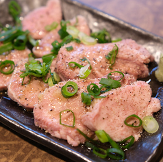 わさび塩タン刺し