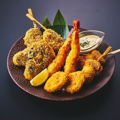 天ぷら五種盛り