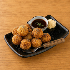 揚げたこ焼き