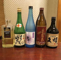 焼酎7種類ご用意しております