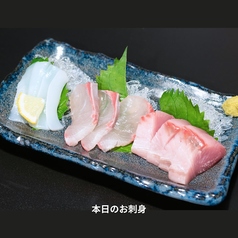 本日のお刺身