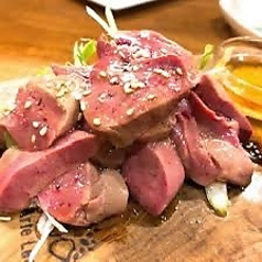 国産鶏葱レバテキ