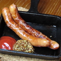 料理メニュー写真&nbsp;粗挽きソーセージ 2本