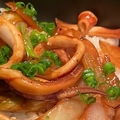 料理メニュー写真&nbsp;石焼きイカバター醤油めし