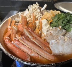 タラバガニの蟹鍋