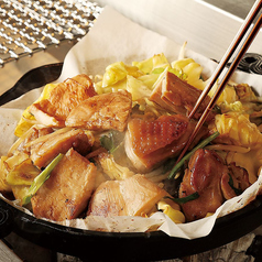 奥美濃古地鶏の鶏ちゃん焼き