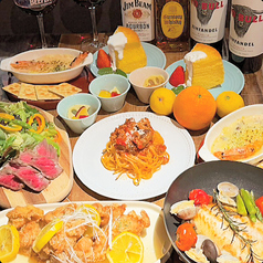 グリーンフック ハンバーグ＆プランツのコース写真