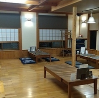 穏やかで温かな雰囲気の店内