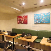 落ち着いた雰囲気！お仕事帰りやデートでも♪