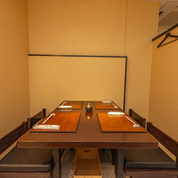 落ち着いた雰囲気の店内でお食事を…