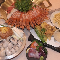 炭焼炉端 魚のいしさかのコース写真