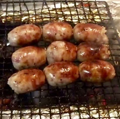 チェンマイソーセージ焼き　（サイクロ・イサーン/北部スタイル）