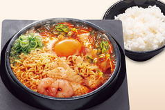 海鮮辛ラーメン定食