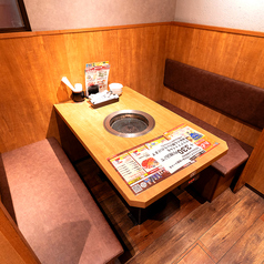 焼肉宴会などでも大活躍の広々したお席もご用意しております♪