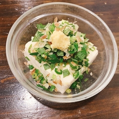 薬味たっぷり冷やっこ/そのままキャベツ