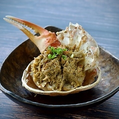 蟹味噌甲羅盛り