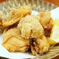 料理メニュー写真 若鶏の塩唐揚げ