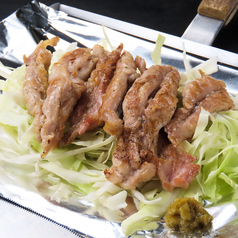 若鶏のせせり塩焼き