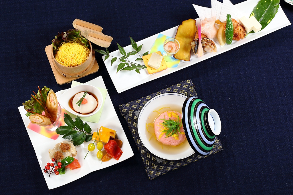 旬を活かしたお料理は目でも楽しめます