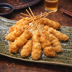 串と釜飯　串まるのコース写真