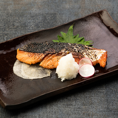 秋鮭の燻製西京漬け