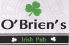 O'Brien's Irish Pub オブライエンズ アイリッシュパブのロゴ