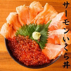 サーモンいくら丼