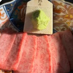 和牛刺し(炙り)/和牛タン刺し