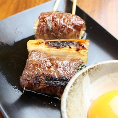 《名物》和牛スキヤキ串
