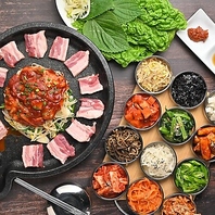 多彩な韓国グルメが勢揃いする圧巻の食べ放題プラン☆