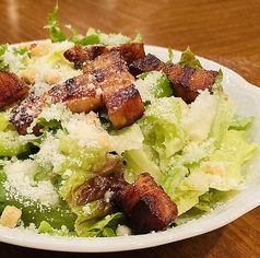 ベーコンのせシーザーサラダ