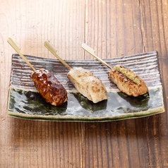 漁師の鰹つくね串(たれ/チーズ/塩わさび) 1本