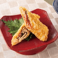 そばの湯葉巻き揚げ「梅大葉」