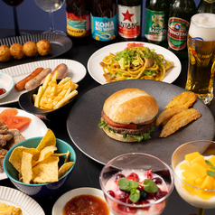 彩り鮮やかでボリューム満点コース!本格料理が楽しめる