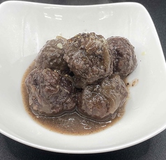 【温菜】ポルペッティ(赤ワイン仕立ての肉団子)