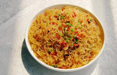 カニ肉と春雨の醤油煮