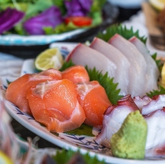 おまかせ鮮魚三点盛り
