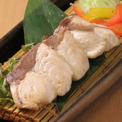 ぶりの藁焼き 塩とポン酢で