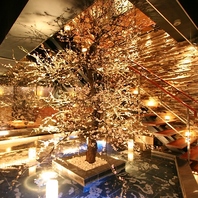 幻想的な非日常空間でおもてなし