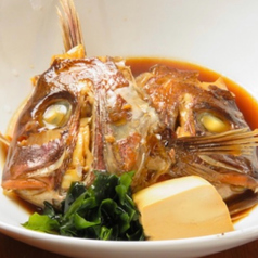 鯛のアラ焚き