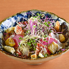 スプラウト(カイワレ系新芽野菜)のシーザーサラダ